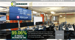 Desktop Screenshot of congerbuilt.com